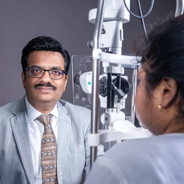 Eye Checkup with Dr. Lav Kochgaway